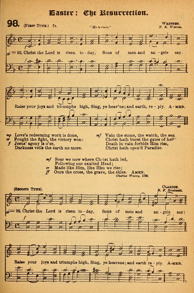The Church Hymnal with Canticles page 98