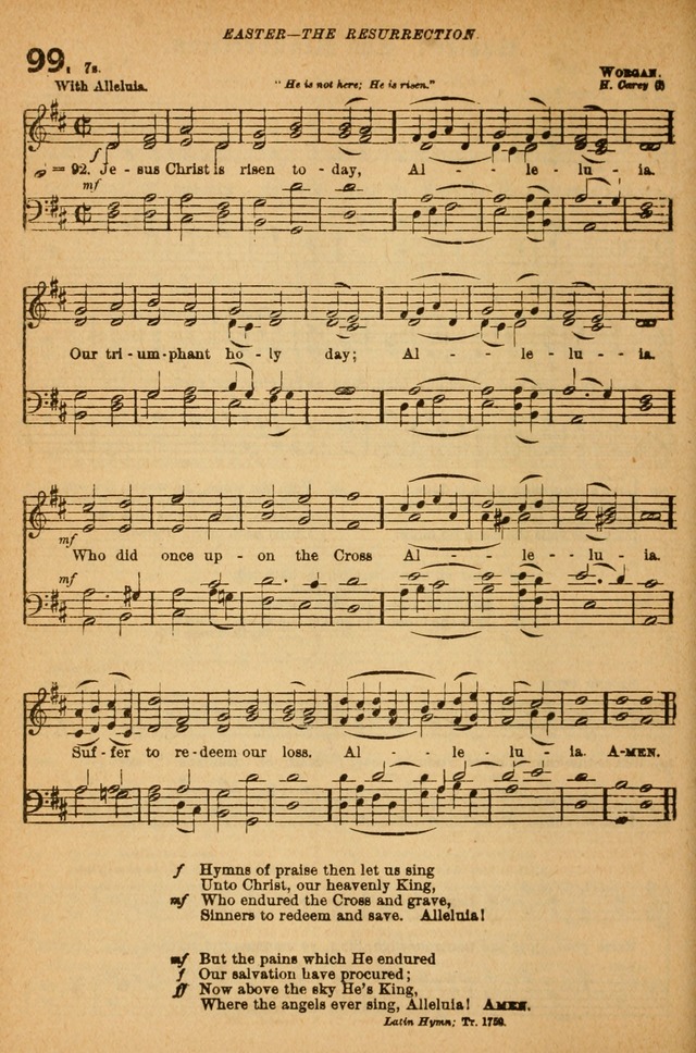 The Church Hymnal with Canticles page 99