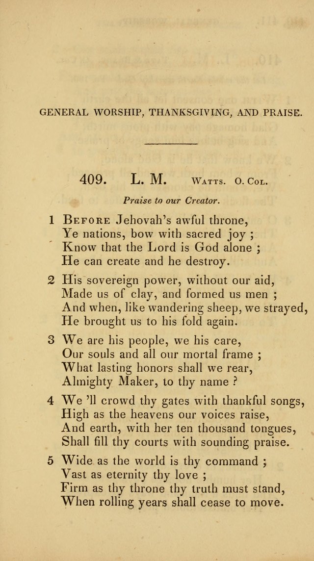 A Collection of Hymns, for the Christian Church and Home page 316