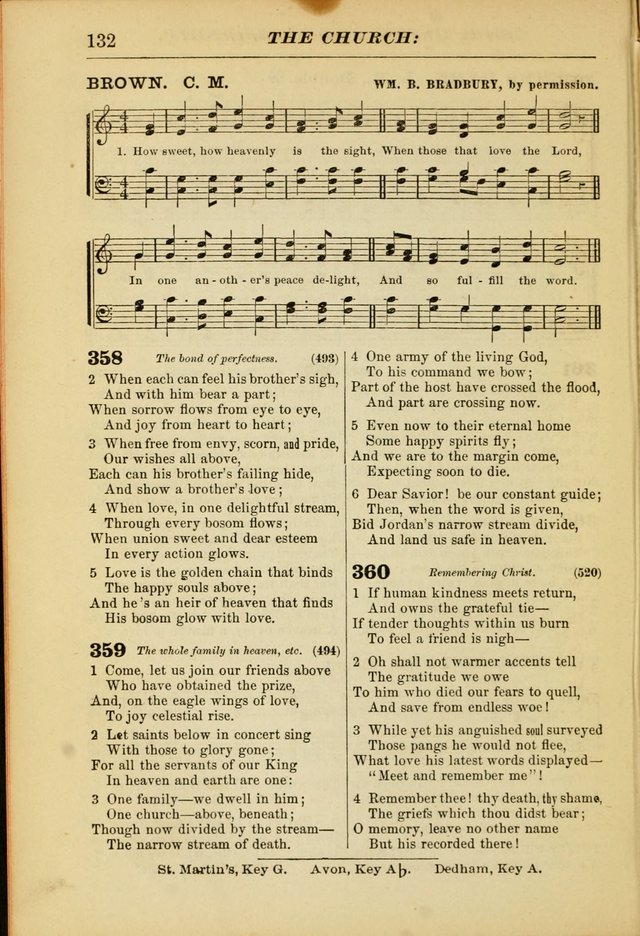 The Christian Hymnal: a choice collection of hymns and tunes for congregational and social worship page 132