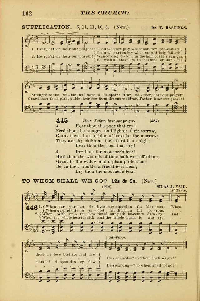 The Christian Hymnal: a choice collection of hymns and tunes for congregational and social worship page 162