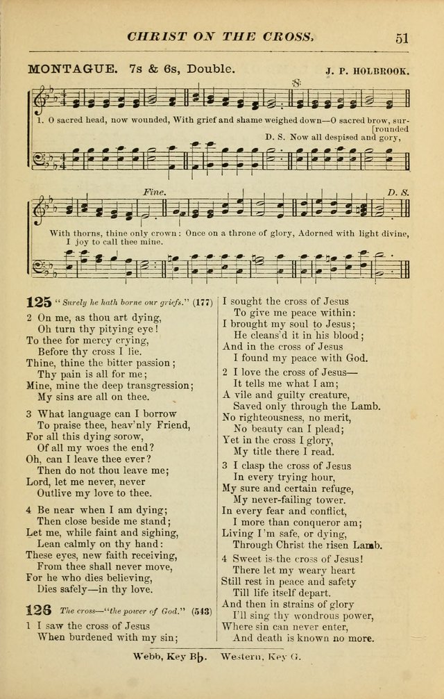 The Christian Hymnal: a choice collection of hymns and tunes for congregational and social worship page 51