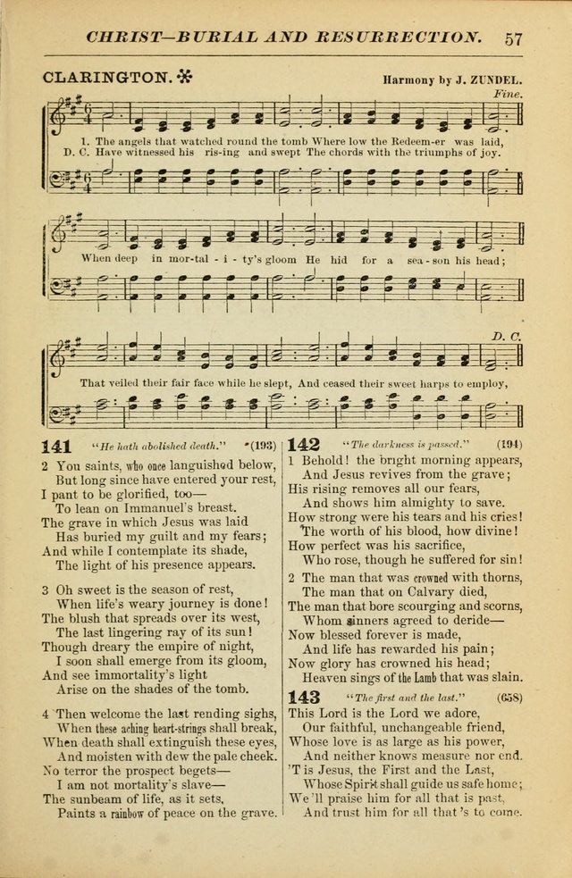 The Christian Hymnal: a choice collection of hymns and tunes for congregational and social worship page 57