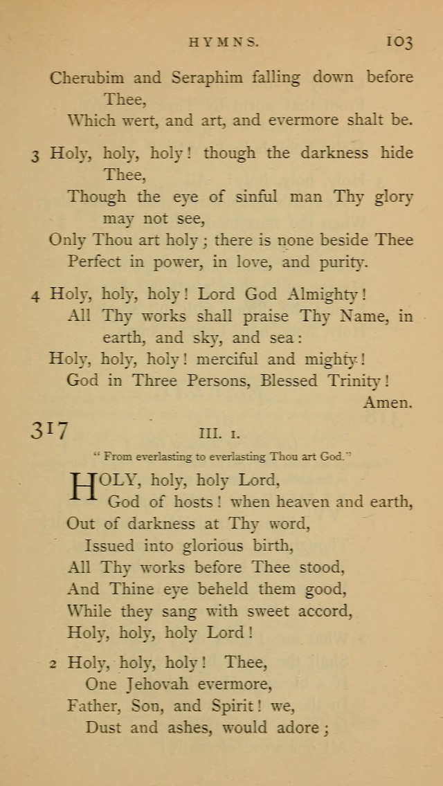 A Church hymnal: compiled from "Additional hymns," "Hymns ancient and modern," and "Hymns for church and home," as authorized by the House of Bishops page 110