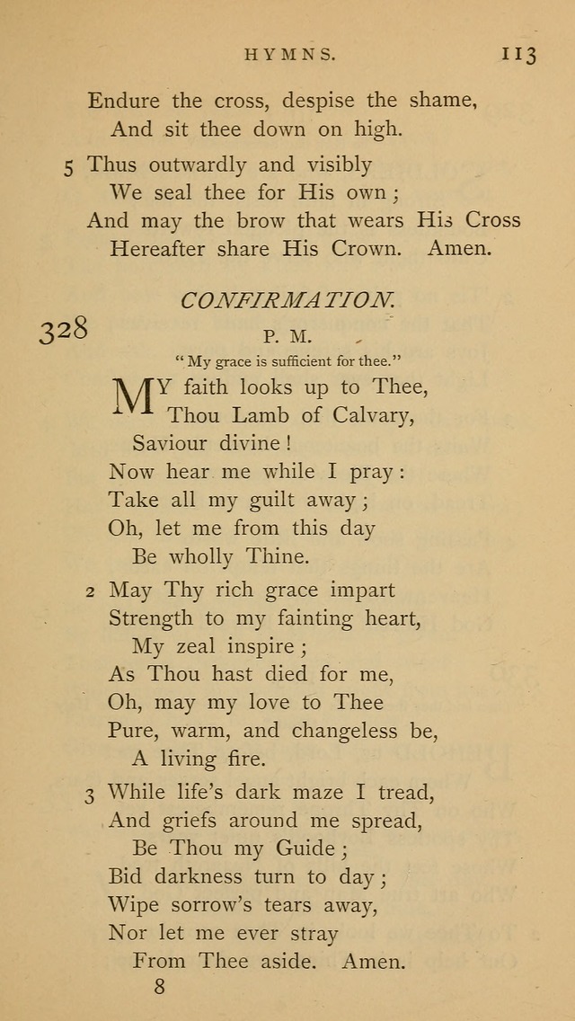 A Church hymnal: compiled from "Additional hymns," "Hymns ancient and modern," and "Hymns for church and home," as authorized by the House of Bishops page 120