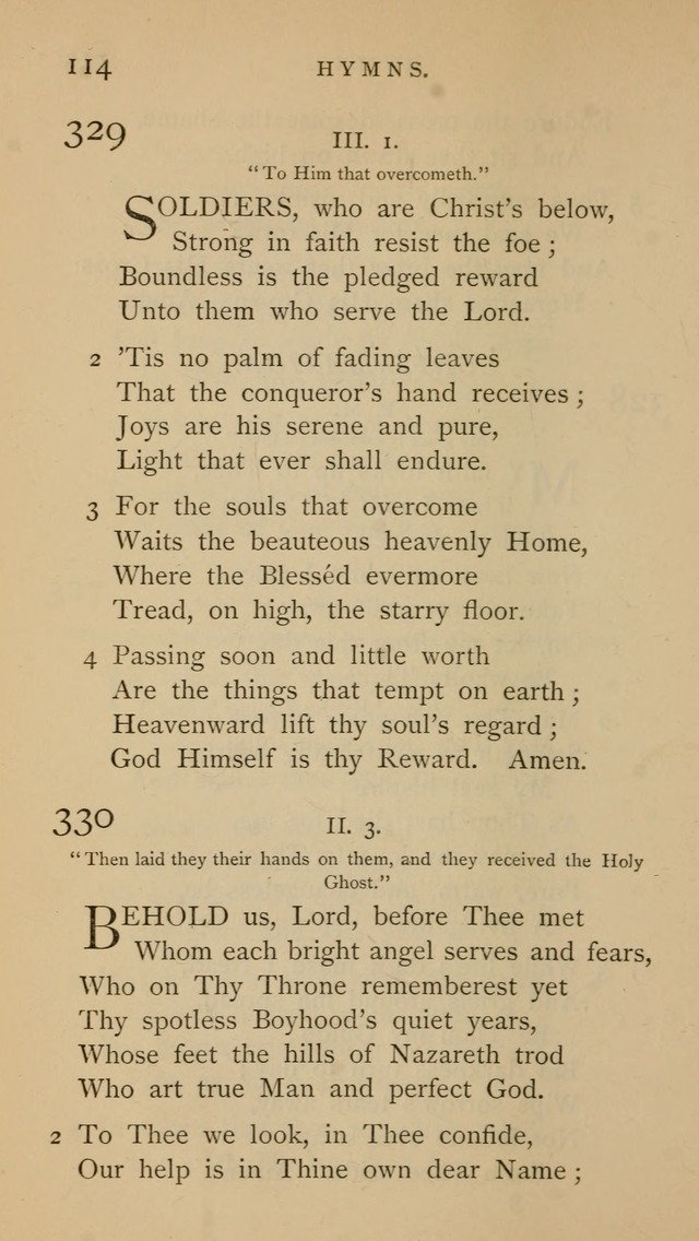 A Church hymnal: compiled from "Additional hymns," "Hymns ancient and modern," and "Hymns for church and home," as authorized by the House of Bishops page 121