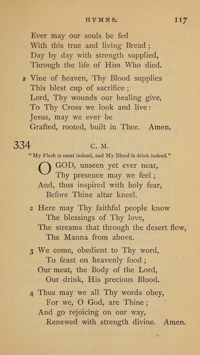 A Church hymnal: compiled from "Additional hymns," "Hymns ancient and modern," and "Hymns for church and home," as authorized by the House of Bishops page 124