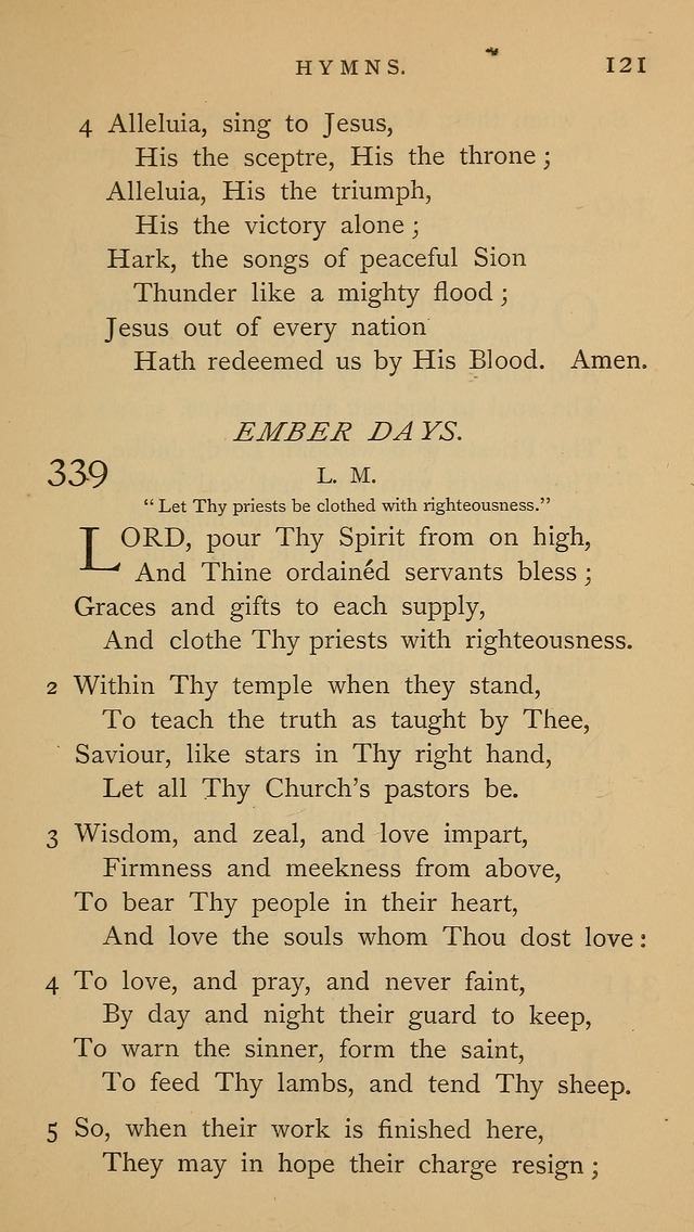 A Church hymnal: compiled from "Additional hymns," "Hymns ancient and modern," and "Hymns for church and home," as authorized by the House of Bishops page 128