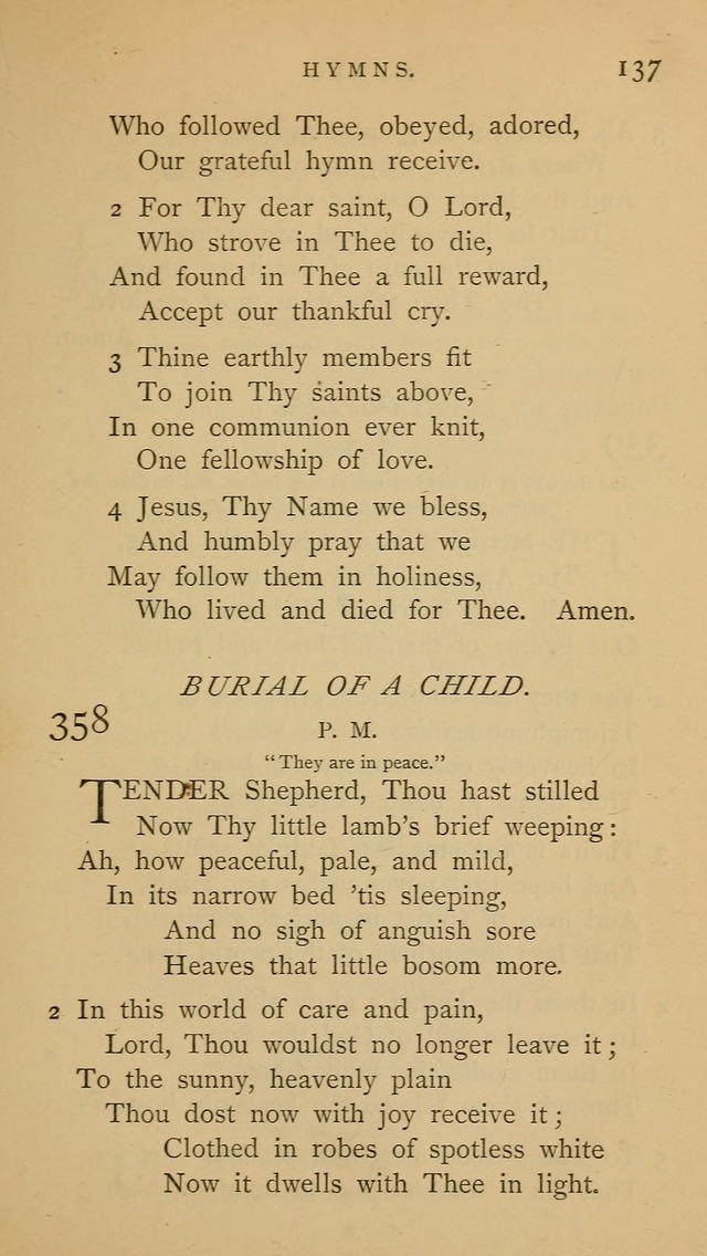 A Church hymnal: compiled from "Additional hymns," "Hymns ancient and modern," and "Hymns for church and home," as authorized by the House of Bishops page 144
