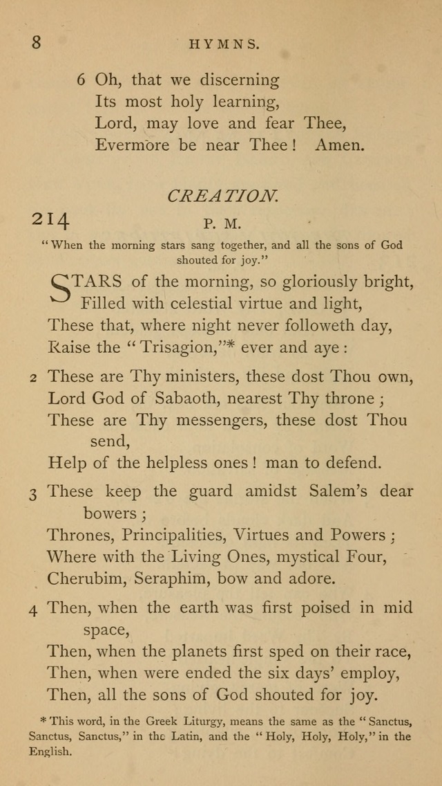 A Church hymnal: compiled from "Additional hymns," "Hymns ancient and modern," and "Hymns for church and home," as authorized by the House of Bishops page 15