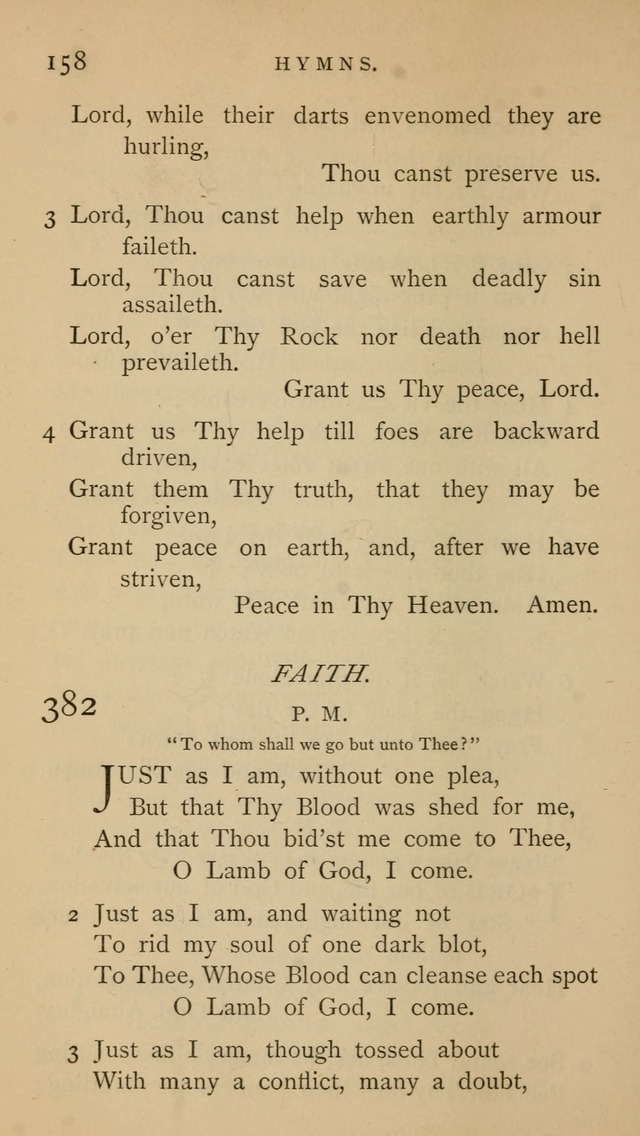 A Church hymnal: compiled from "Additional hymns," "Hymns ancient and modern," and "Hymns for church and home," as authorized by the House of Bishops page 165