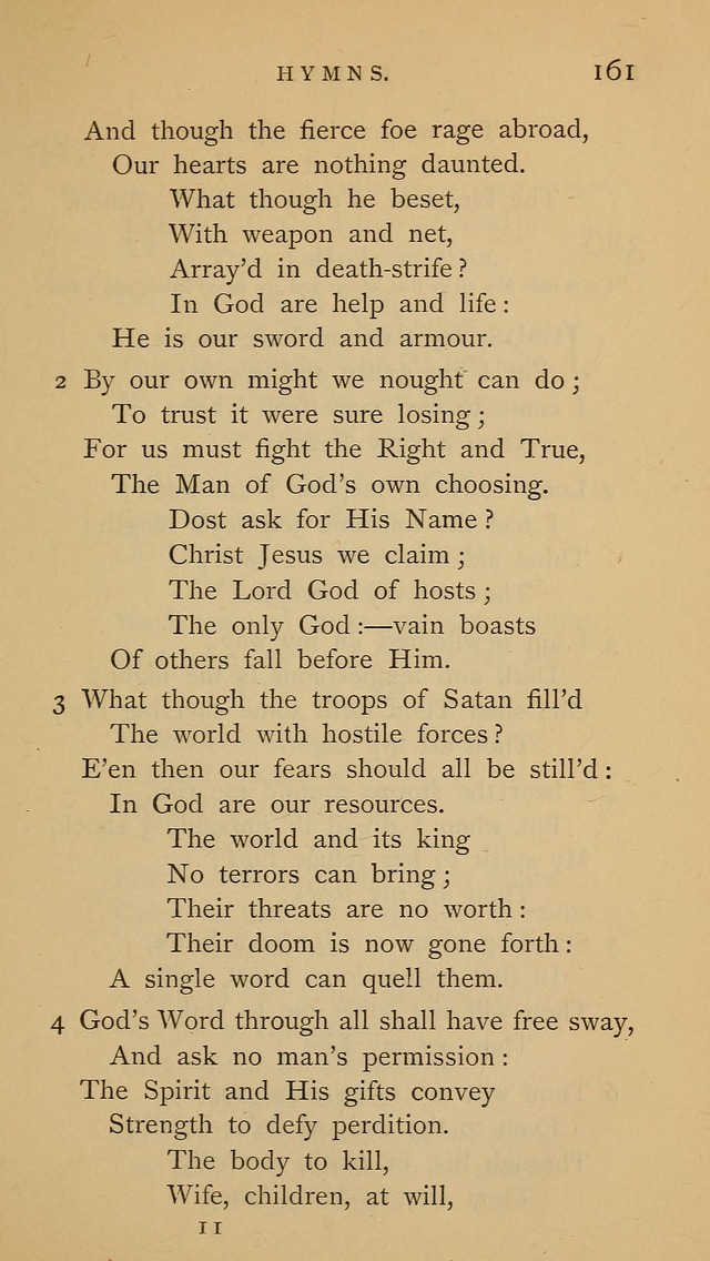 A Church hymnal: compiled from "Additional hymns," "Hymns ancient and modern," and "Hymns for church and home," as authorized by the House of Bishops page 168