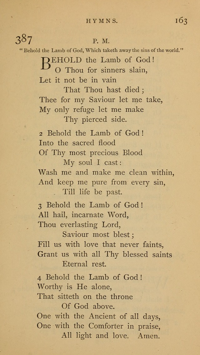 A Church hymnal: compiled from "Additional hymns," "Hymns ancient and modern," and "Hymns for church and home," as authorized by the House of Bishops page 170