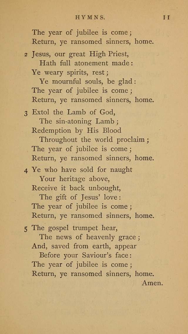 A Church hymnal: compiled from "Additional hymns," "Hymns ancient and modern," and "Hymns for church and home," as authorized by the House of Bishops page 18