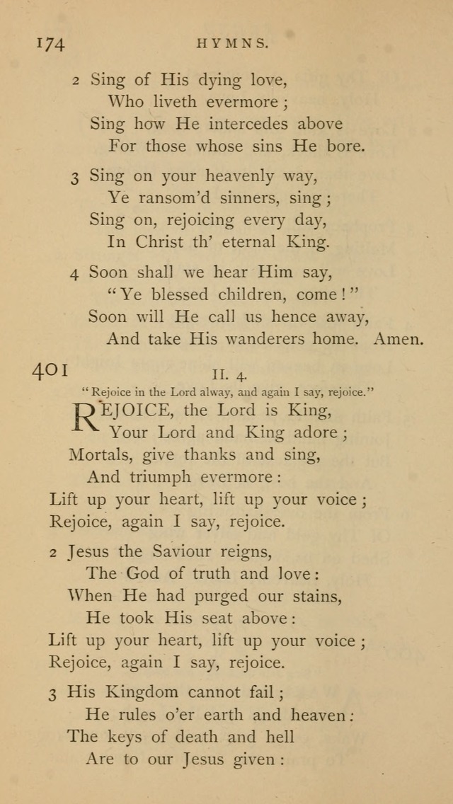 A Church hymnal: compiled from "Additional hymns," "Hymns ancient and modern," and "Hymns for church and home," as authorized by the House of Bishops page 181