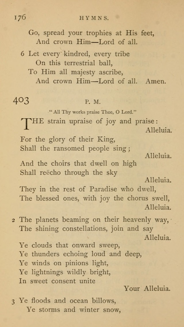 A Church hymnal: compiled from "Additional hymns," "Hymns ancient and modern," and "Hymns for church and home," as authorized by the House of Bishops page 183