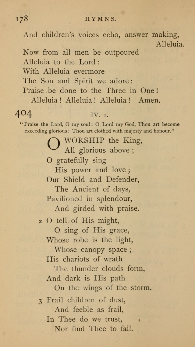 A Church hymnal: compiled from "Additional hymns," "Hymns ancient and modern," and "Hymns for church and home," as authorized by the House of Bishops page 185
