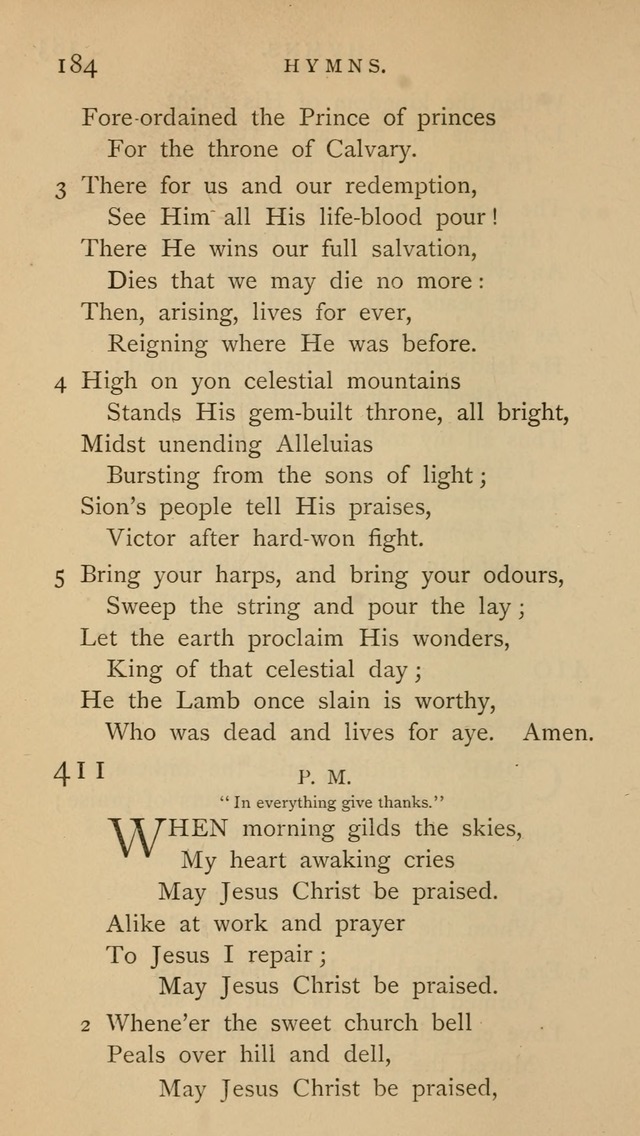 A Church hymnal: compiled from "Additional hymns," "Hymns ancient and modern," and "Hymns for church and home," as authorized by the House of Bishops page 191