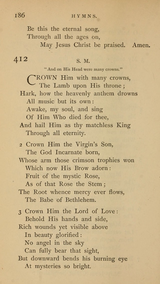 A Church hymnal: compiled from "Additional hymns," "Hymns ancient and modern," and "Hymns for church and home," as authorized by the House of Bishops page 193
