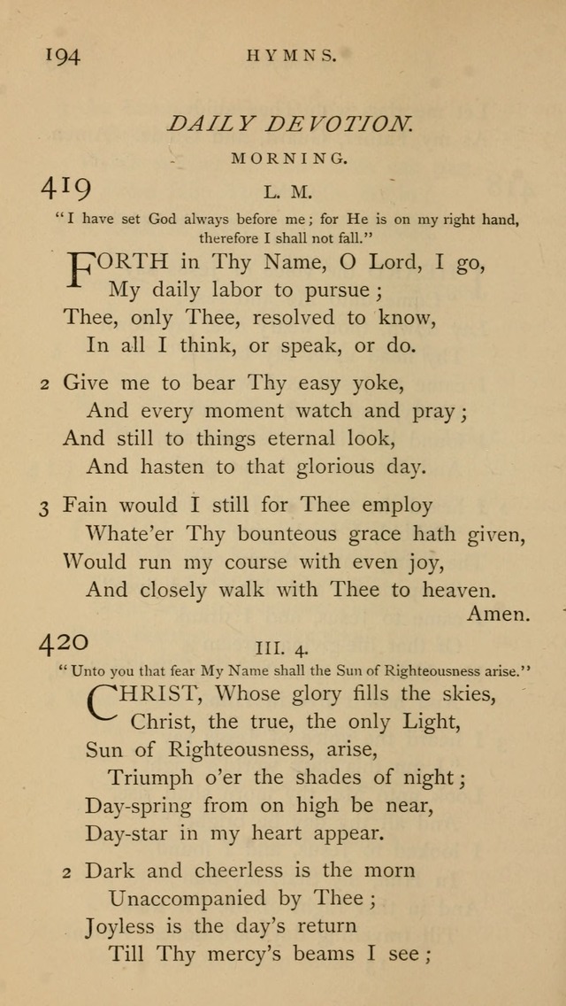 A Church hymnal: compiled from "Additional hymns," "Hymns ancient and modern," and "Hymns for church and home," as authorized by the House of Bishops page 201