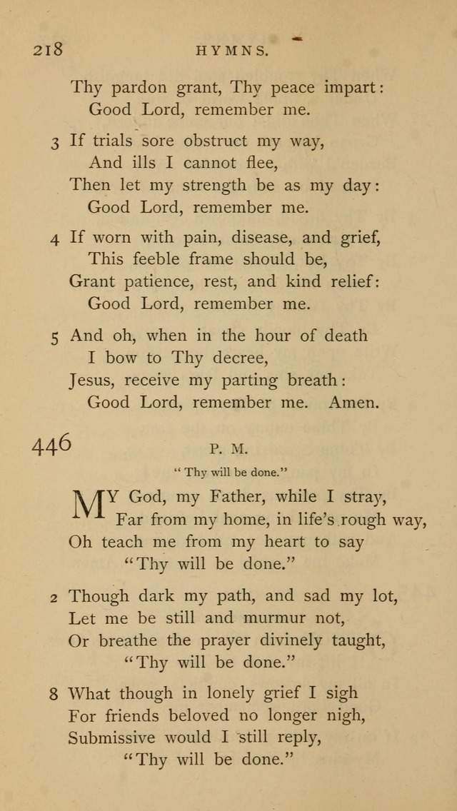 A Church hymnal: compiled from "Additional hymns," "Hymns ancient and modern," and "Hymns for church and home," as authorized by the House of Bishops page 225