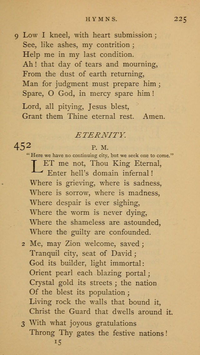 A Church hymnal: compiled from "Additional hymns," "Hymns ancient and modern," and "Hymns for church and home," as authorized by the House of Bishops page 232
