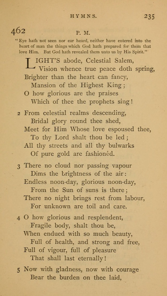 A Church hymnal: compiled from "Additional hymns," "Hymns ancient and modern," and "Hymns for church and home," as authorized by the House of Bishops page 242