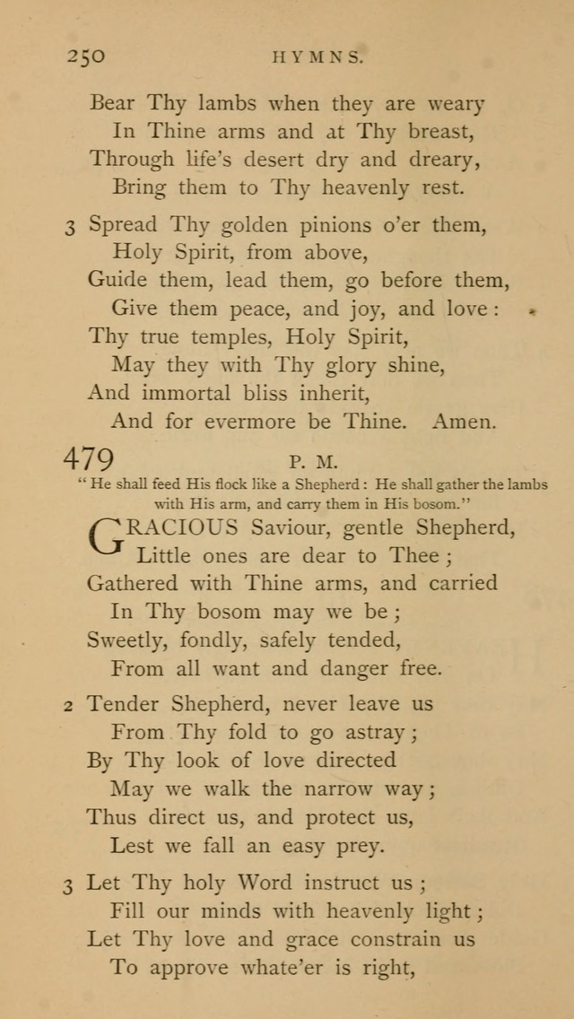 A Church hymnal: compiled from "Additional hymns," "Hymns ancient and modern," and "Hymns for church and home," as authorized by the House of Bishops page 257