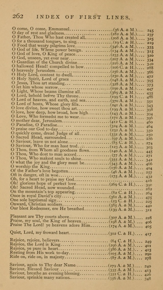 A Church hymnal: compiled from "Additional hymns," "Hymns ancient and modern," and "Hymns for church and home," as authorized by the House of Bishops page 269