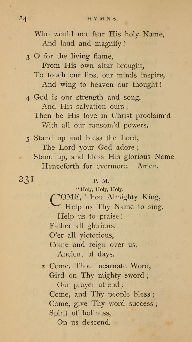 A Church hymnal: compiled from "Additional hymns," "Hymns ancient and modern," and "Hymns for church and home," as authorized by the House of Bishops page 31