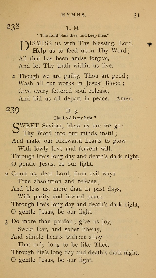 A Church hymnal: compiled from "Additional hymns," "Hymns ancient and modern," and "Hymns for church and home," as authorized by the House of Bishops page 38