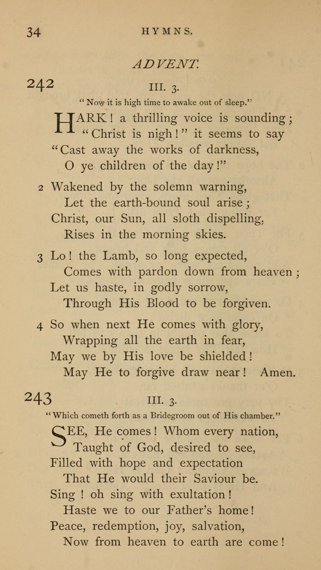 A Church hymnal: compiled from "Additional hymns," "Hymns ancient and modern," and "Hymns for church and home," as authorized by the House of Bishops page 41