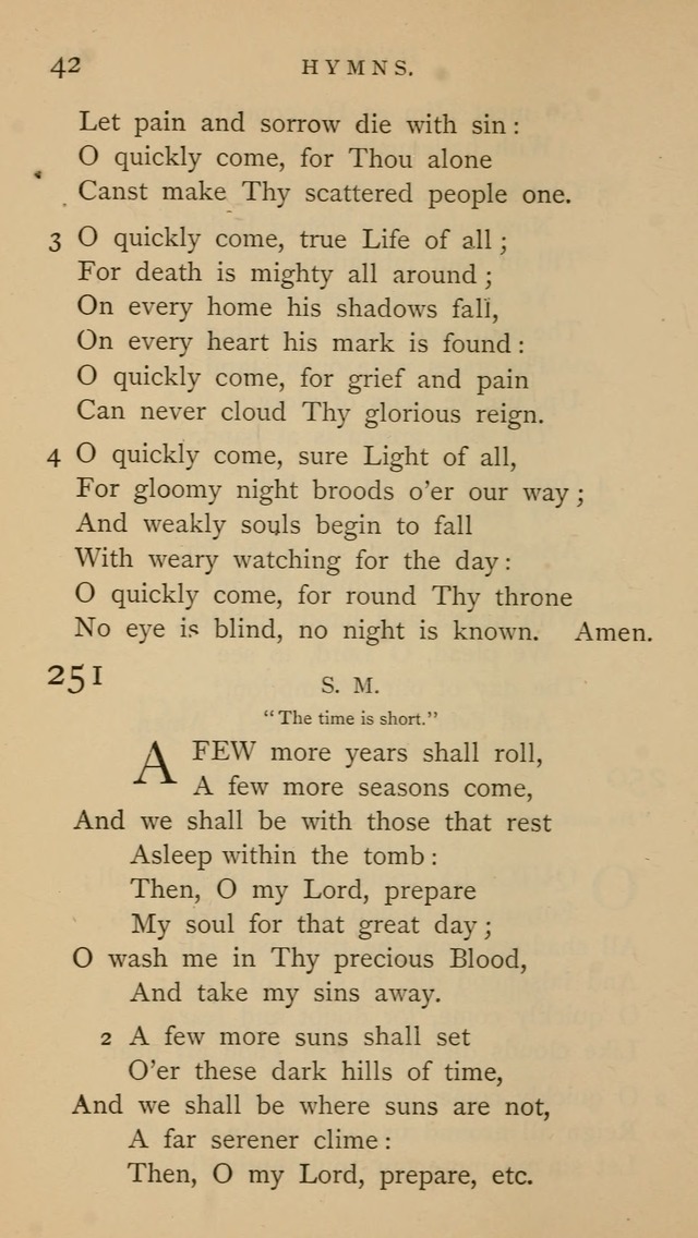 A Church hymnal: compiled from "Additional hymns," "Hymns ancient and modern," and "Hymns for church and home," as authorized by the House of Bishops page 49