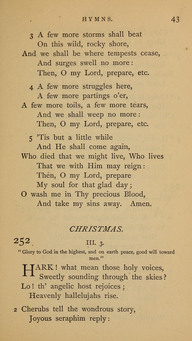 A Church hymnal: compiled from "Additional hymns," "Hymns ancient and modern," and "Hymns for church and home," as authorized by the House of Bishops page 50