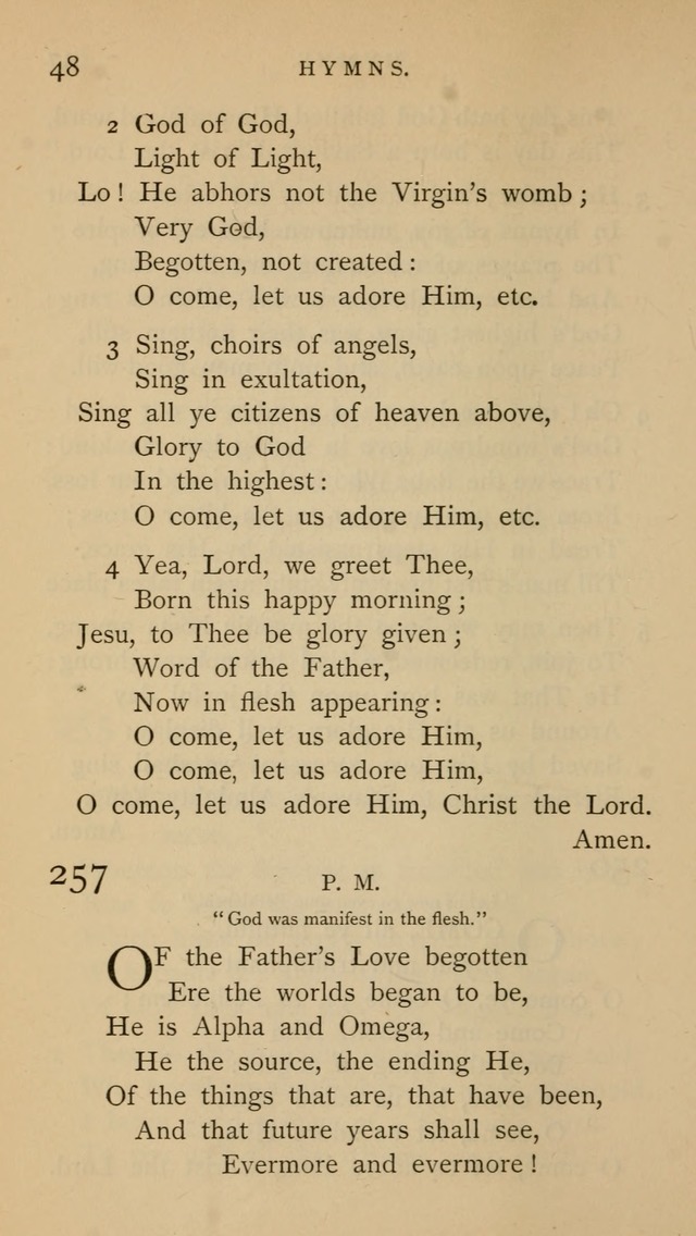 A Church hymnal: compiled from "Additional hymns," "Hymns ancient and modern," and "Hymns for church and home," as authorized by the House of Bishops page 55