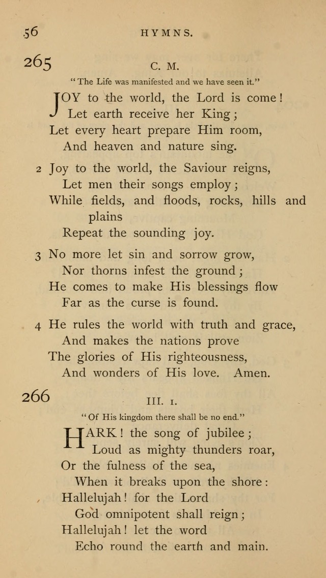 A Church hymnal: compiled from "Additional hymns," "Hymns ancient and modern," and "Hymns for church and home," as authorized by the House of Bishops page 63