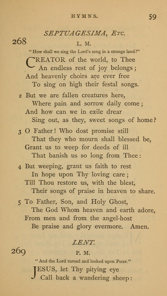 A Church hymnal: compiled from "Additional hymns," "Hymns ancient and modern," and "Hymns for church and home," as authorized by the House of Bishops page 66