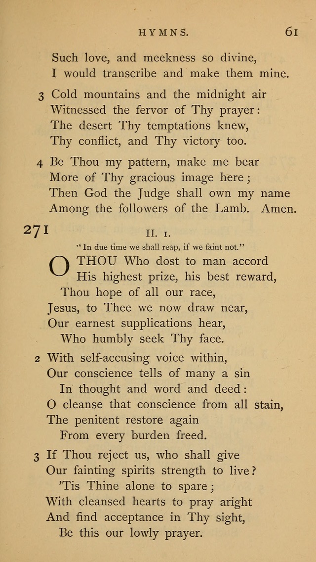 A Church hymnal: compiled from "Additional hymns," "Hymns ancient and modern," and "Hymns for church and home," as authorized by the House of Bishops page 68