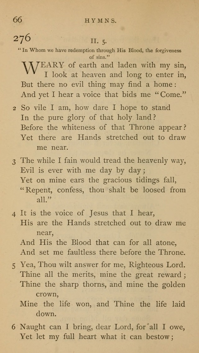 A Church hymnal: compiled from "Additional hymns," "Hymns ancient and modern," and "Hymns for church and home," as authorized by the House of Bishops page 73