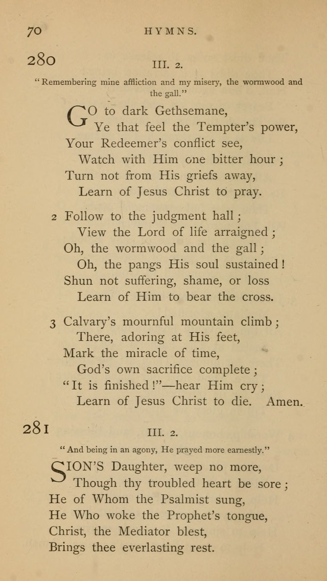 A Church hymnal: compiled from "Additional hymns," "Hymns ancient and modern," and "Hymns for church and home," as authorized by the House of Bishops page 77