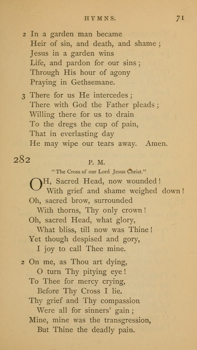 A Church hymnal: compiled from "Additional hymns," "Hymns ancient and modern," and "Hymns for church and home," as authorized by the House of Bishops page 78