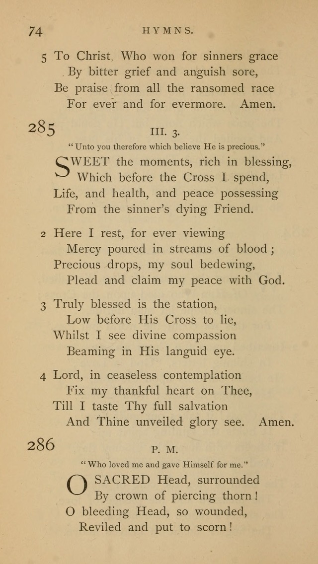 A Church hymnal: compiled from "Additional hymns," "Hymns ancient and modern," and "Hymns for church and home," as authorized by the House of Bishops page 81