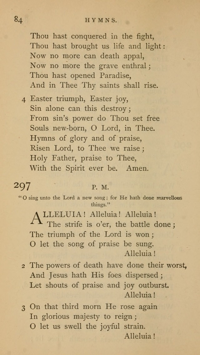 A Church hymnal: compiled from "Additional hymns," "Hymns ancient and modern," and "Hymns for church and home," as authorized by the House of Bishops page 91