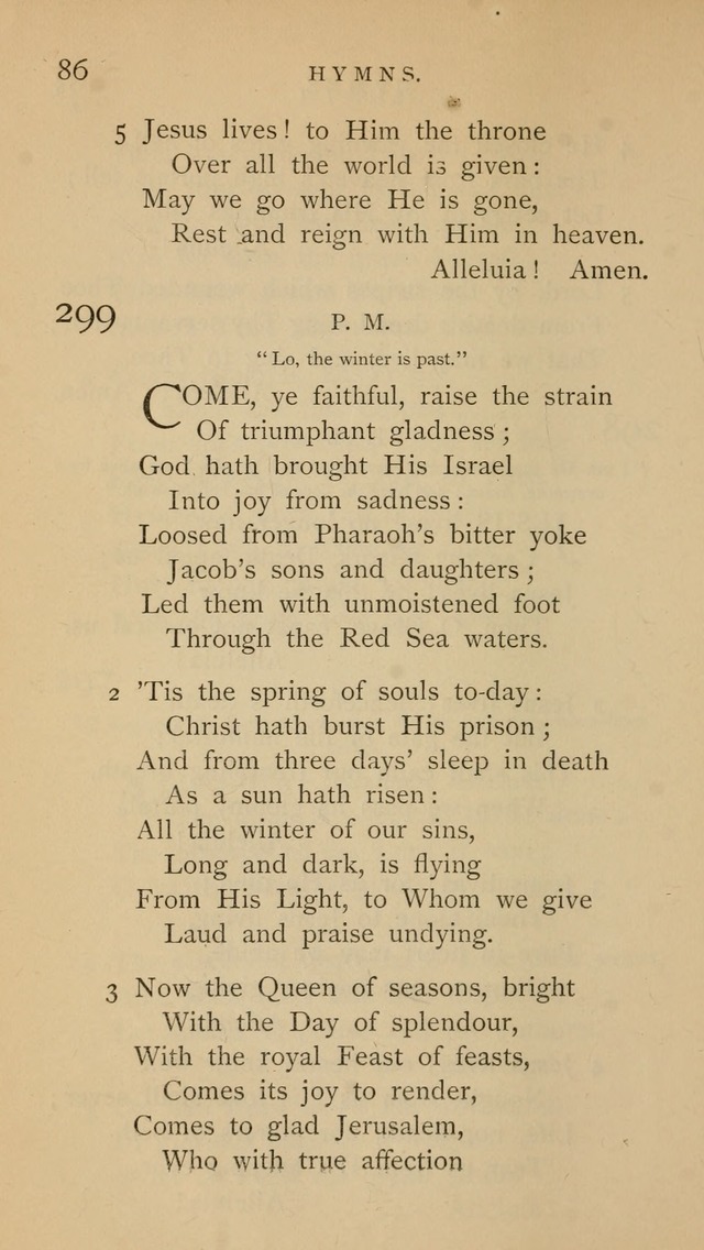 A Church hymnal: compiled from "Additional hymns," "Hymns ancient and modern," and "Hymns for church and home," as authorized by the House of Bishops page 93