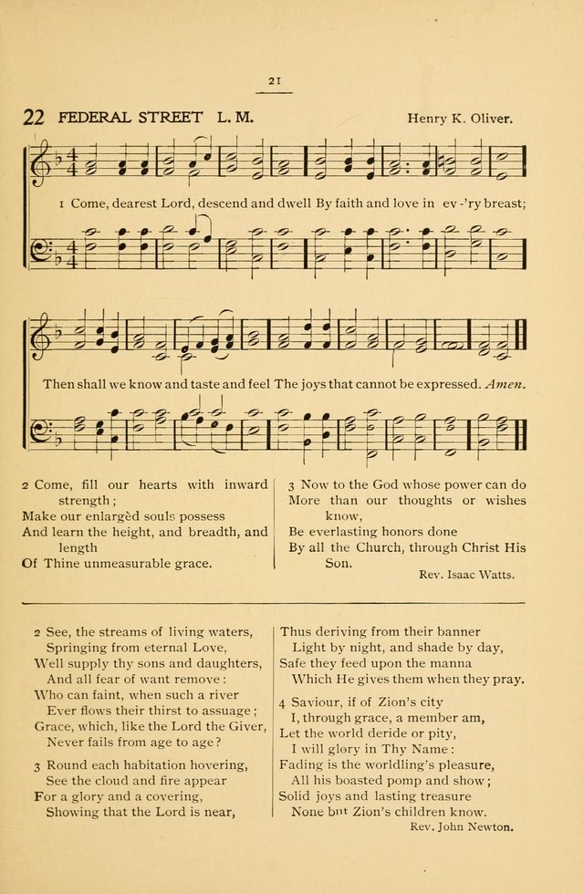 The Convention Hymnal: a compilation of familiar hymns for use at meetings where the larger collections are not available page 21