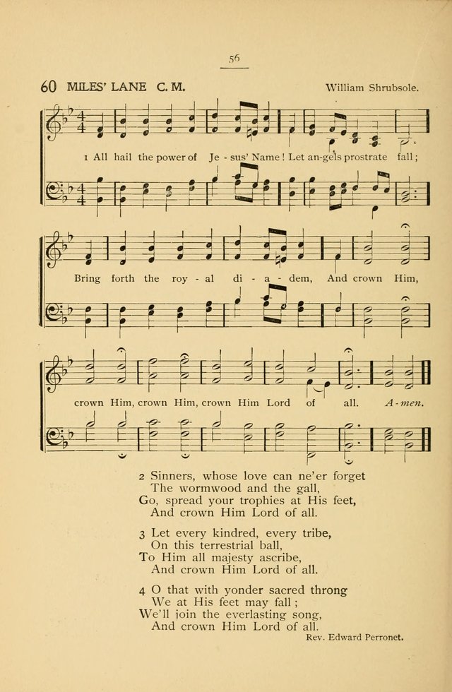 The Convention Hymnal: a compilation of familiar hymns for use at meetings where the larger collections are not available page 56