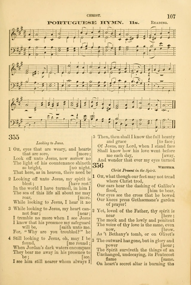 Church Harmonies: a collection of hymns and tunes for the use of Congregations page 107