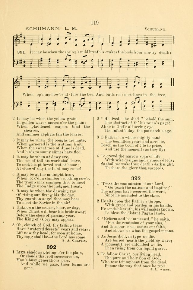 The Christian Hymnal: for the church, home and bible schools page 126