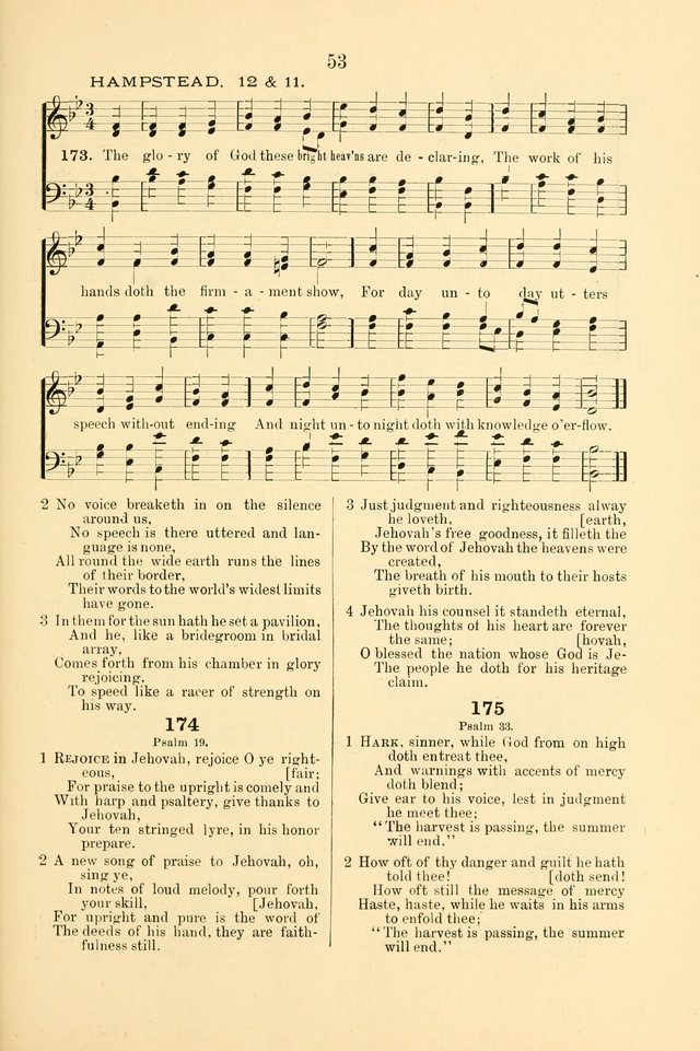 The Christian Hymnal: for the church, home and bible schools page 60