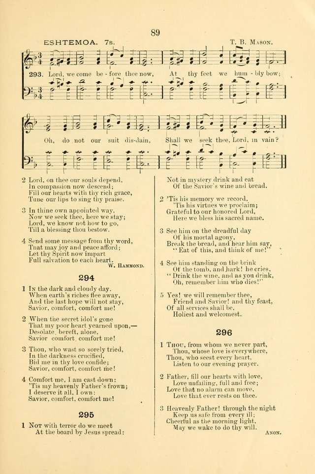 The Christian Hymnal: for the church, home and bible schools page 96